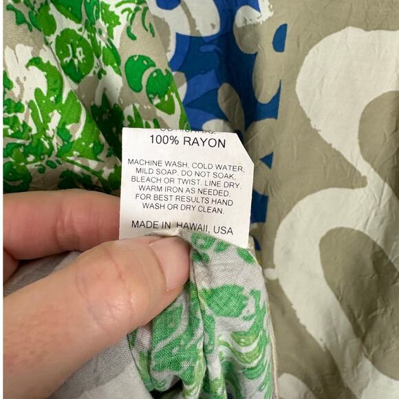 Jams World Aloha All Over Hawaiian Print Tropical Vacation Open Kimono One Size - Picture 6 of 6